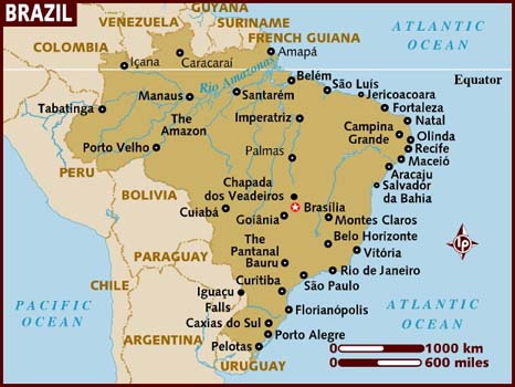 latin amerika térkép Latinamerika.hu   Általános információk Brazil utunkhoz. latin amerika térkép